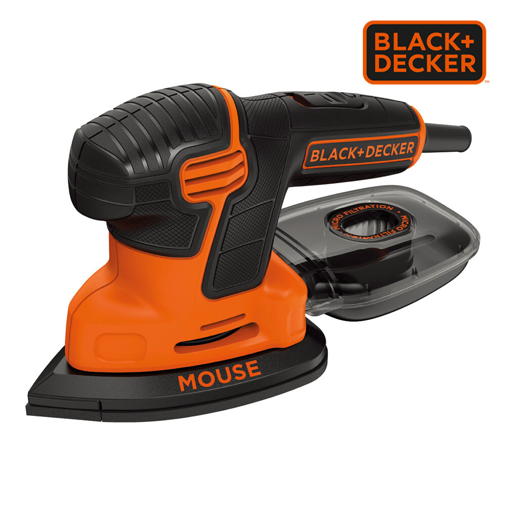 E3/84418 Levigatrice Dettagli Mouse 120W KA2000-QS Black + Decker