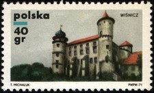 POLAND - 1971 - Wisnicz Castle - MNH Commemorative Stamp - Scott #1789
