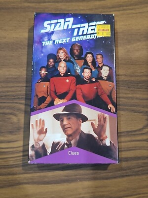 Star Trek: The Next Generation: Clues (1996, VHS)