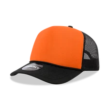 Decky 5 Panel High Profile Structured Two Tone Foam Trucker - 220