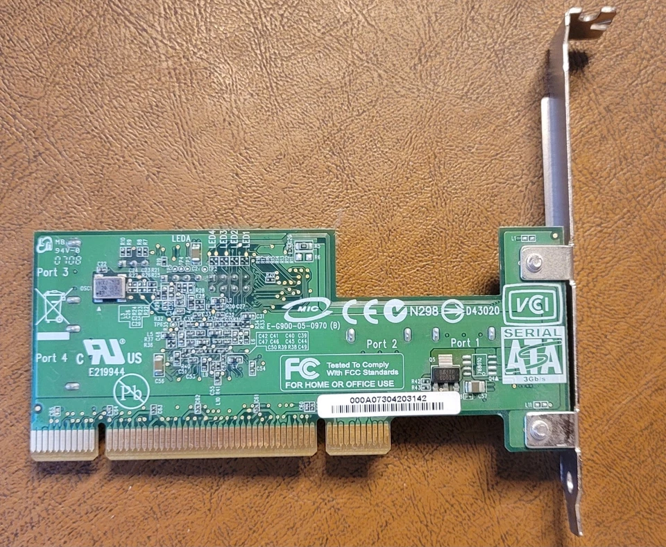 Promise FastTrak TX4310 4 Port SATA II 3GB RAID 0 1 5 10 JBOD PCI Controller - Image 2 of 4