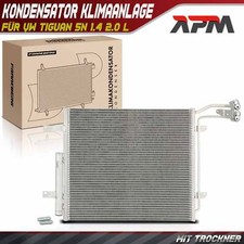 Kondensator Klimaanlage Kühler Mit Trockner für VW Tiguan 5N 1.4 2.0 L