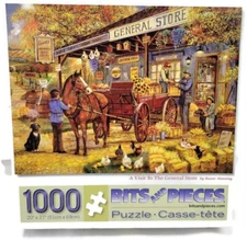 Bits And Pieces A Visit To The General Store 1000 Piece New Unopened Box