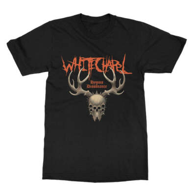 Whitechapel Tour 2025 Hymns in Dissonance T-Shirt for Fans