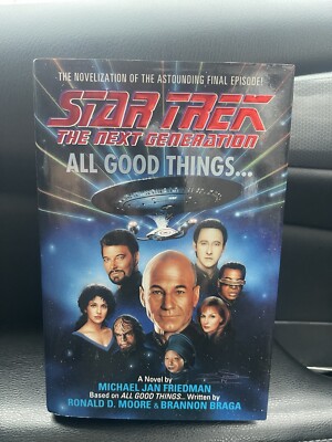 Star Trek The Next Generation All Good Things Pocket Sci-Fi Novel Book