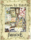 Down to Earth Bareroots Patterns Sewing Embroidery Book Quilts Pillows Bag etc