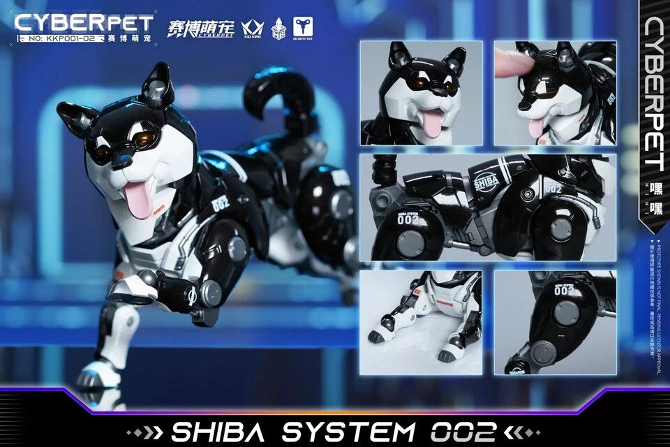 Kid King x HEATBOYS SHIBE SYSTEM 002 Cyberpet HiHi mecha