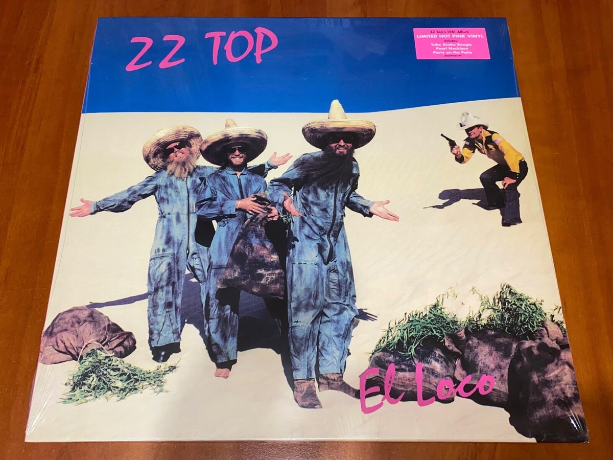 ZZ TOP EL LOCO LP *RARE* HOT PINK VINYL EU PRESS 2018 LIMITED WB