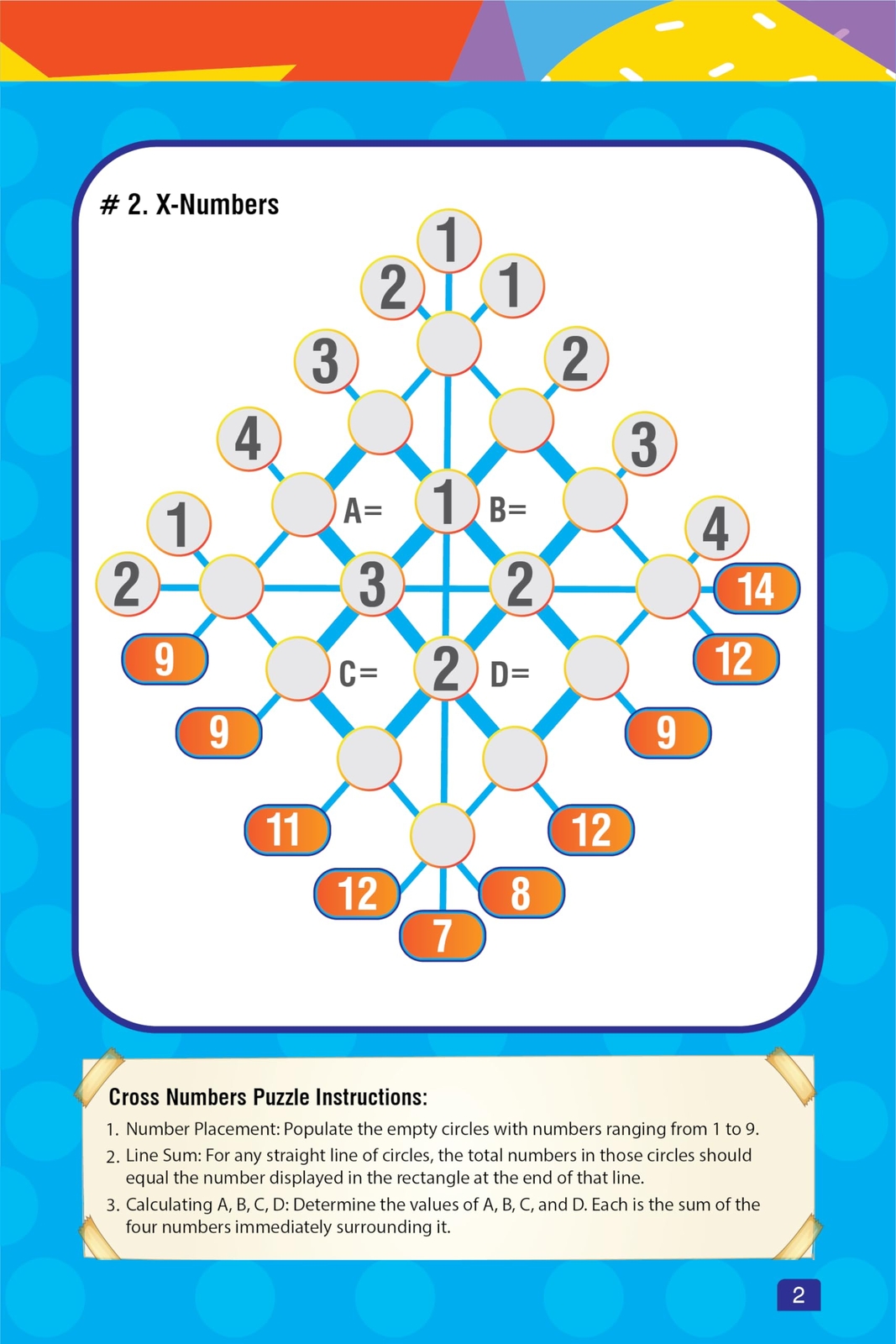 Cross Numbers Games and Puzzles - Mind Bending Numbers & Brain Teasers Mined ...
