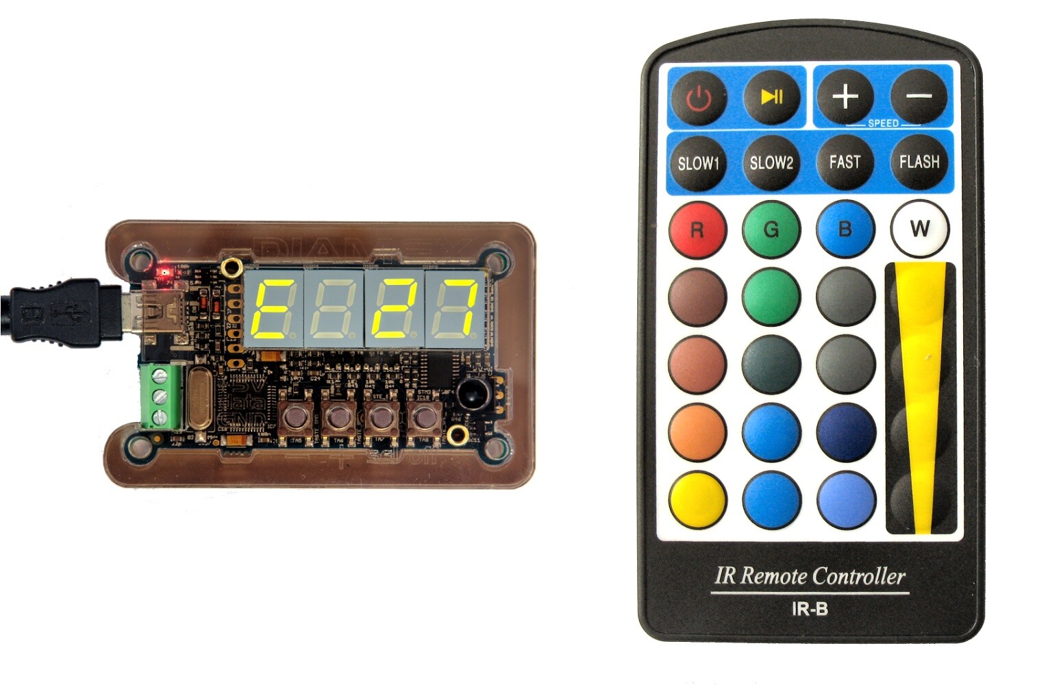 LED Player-T, the WS2812B Player/Controller with 3 functions