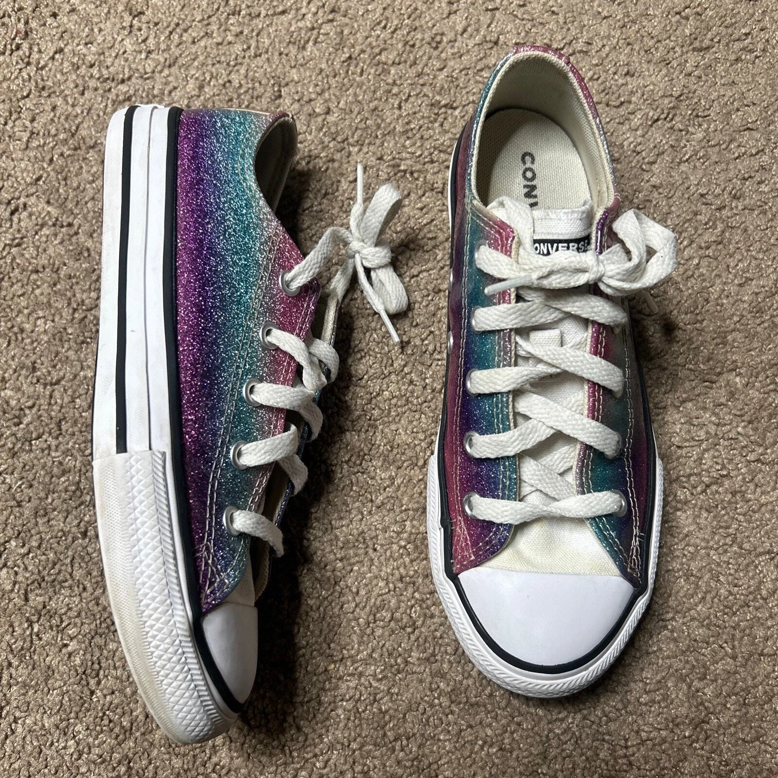 Sneakers Oxford Converse Chuck Taylor All Star Glitter taglia 2