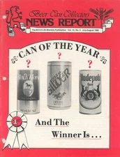 BCCA BREWERIANA BEER CAN COLLECTOR MAGAZINE JULY AUG 80 ABA NABA OLIVE DRAB WWII