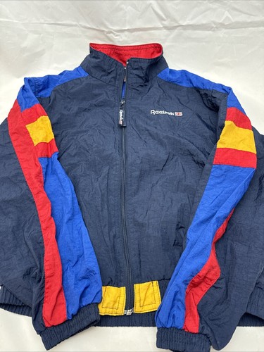 Vintage Reebok Classic Windbreaker Jacket Retro Rare Youth XL - Picture 2 of 9