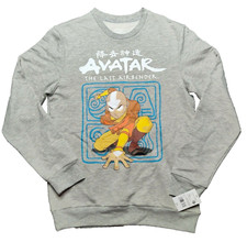 AVATAR The Last Airbender Men Small Heather Lightweight Pullover Sweatshirt NEW
