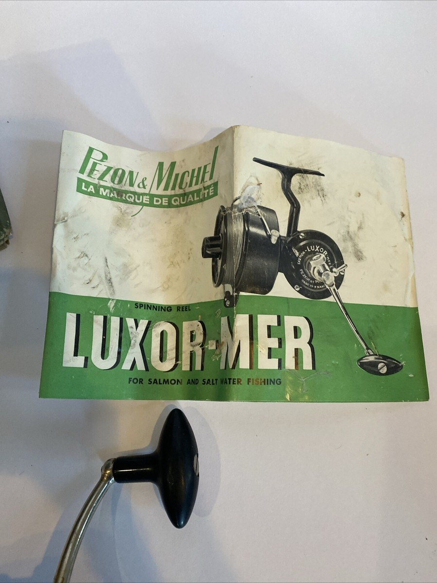 vintage fishing reel Pezon & Mitchel Luxor No. 3 In Box With
