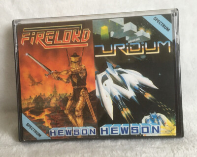 ZX Spectrum 48k / 128k Firelord und Uridium Spiel - funktionstüchtig & neue Hülle