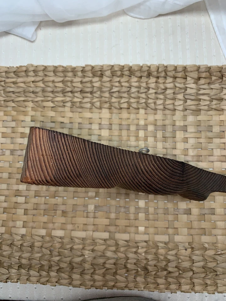 De colección Madera Tallada a Mano Pollo Grano Profundo Fuego Rústico 8.5”t Granja Campo Foto 4 de 4