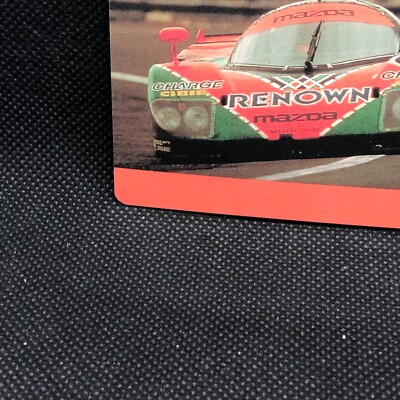 Mazda 787B Racing car Card TCG Very Rare Vintage Japanese Japan No