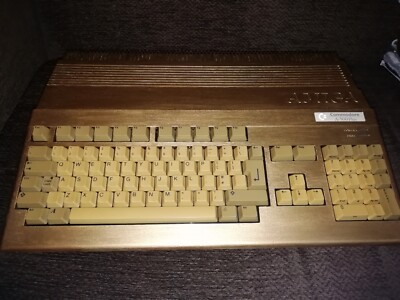 SELTEN GOLD SHELL COMMODORE AMIGA 500+ 500 PLUS HEIMCOMPUTER UNIKAT 1000000 REPRO