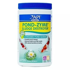 API POND-ZYME SLUDGE DESTROYER Pond Cleaner with Natural Pond Bacteria and 