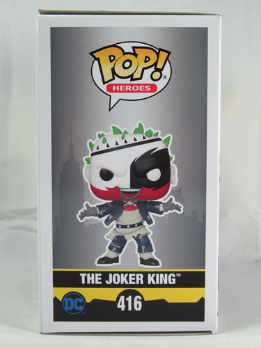 Heroes Funko Pop - The Joker King - Batman - Funko Shop - No. 416 - Picture 4 of 7