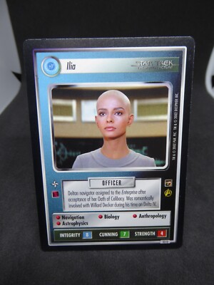 Llia - 2002 Star Trek CCG The Motion Pictures Decipher RARE 2002