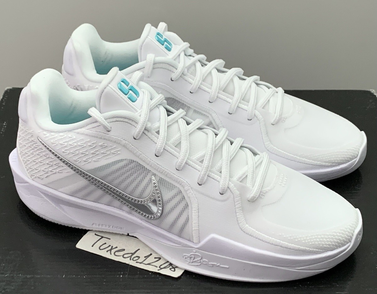 New! Women's Nike Sabrina 2 sz8 White Noise Silver Kobe Cut New! Women's Nike Sabrina 2 sz8 White Noise Silver Kobe Cut