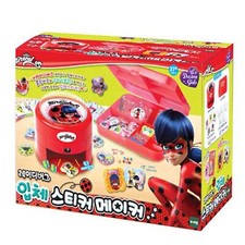 TOYTRON Miraculus Ladybug Fabricante de Pegatinas 3D Hágalo Usted Mismo Hacer Juguete Regalo para Niños Niños