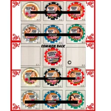 DONNA'S Ranch Wells NV 2004 Calendar Girls Brothel chip set 12 months CATHOUSE