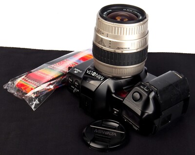 Minolta Alpha 7700i QD 35mm Film AF SLR +Sigma Asph 28-80mm