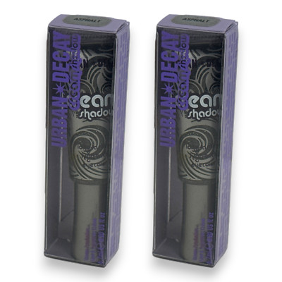 Urban Decay Cream Shadow, Cream Eyeshadow (Asphalt) 0.20oz. New -LOT OF 2-