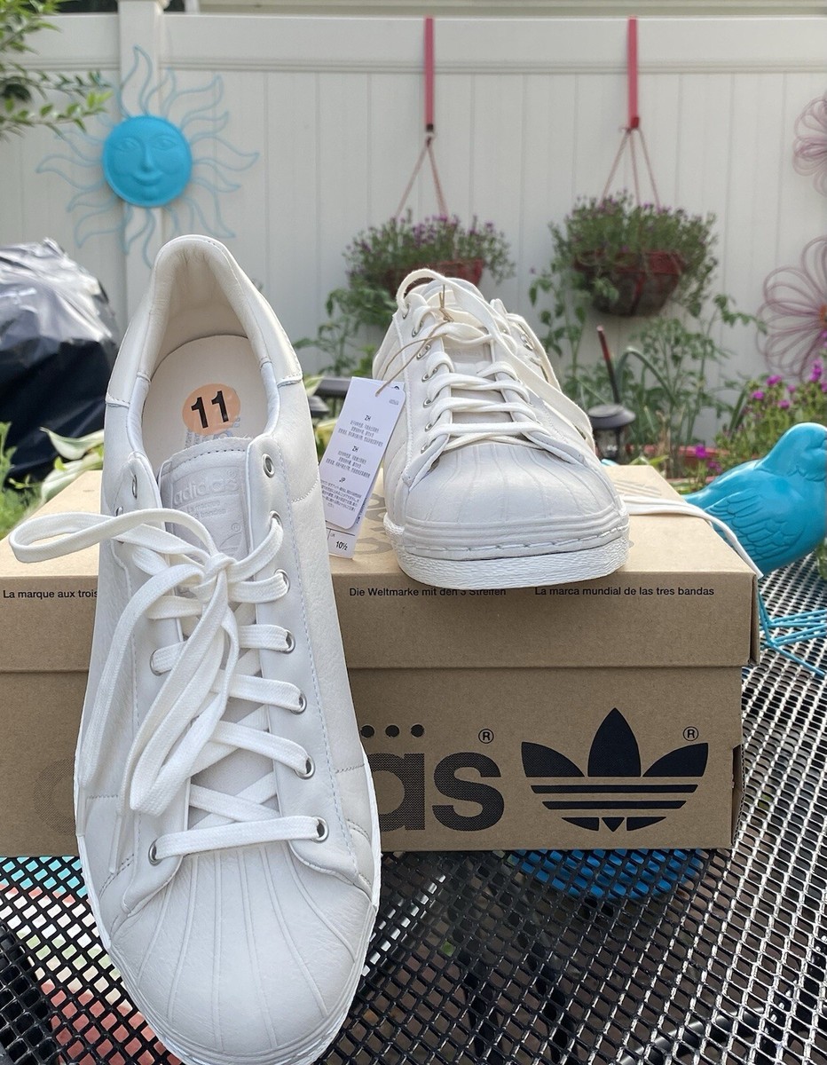 adidas Originals Superstar Lux Wonder White Sneakers | eBay