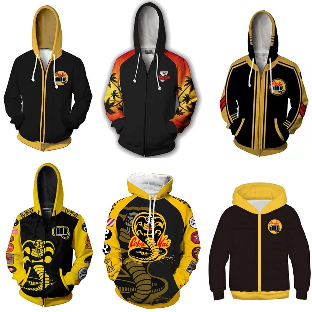 Cobra kai hoodie sweatshirt sales