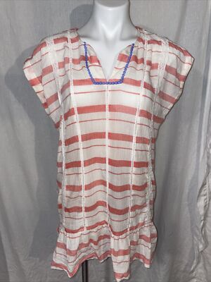 Matilda Jane Lets Go Together Beach Vibes Swim Cover-Up Size Medium
