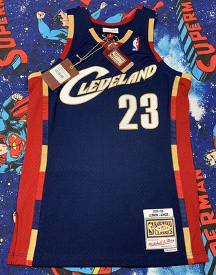 mitchell and ness lebron jersey
