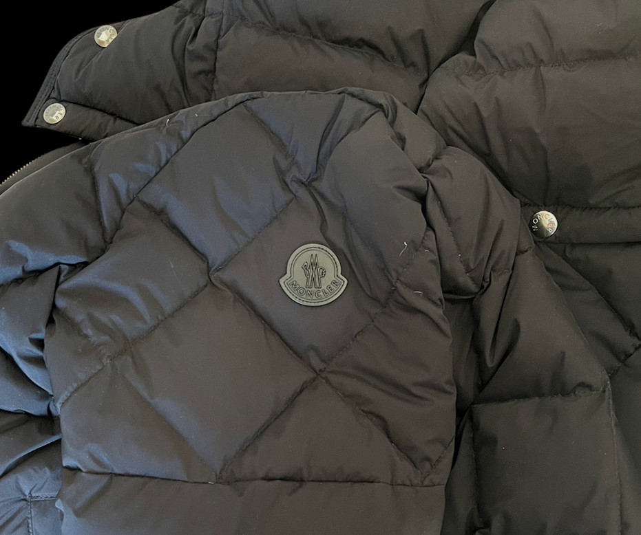 MONCLER Men's Cecaud Quilted Puffer Hooded Jacket NAVY BLACK NWT $20500 image 5