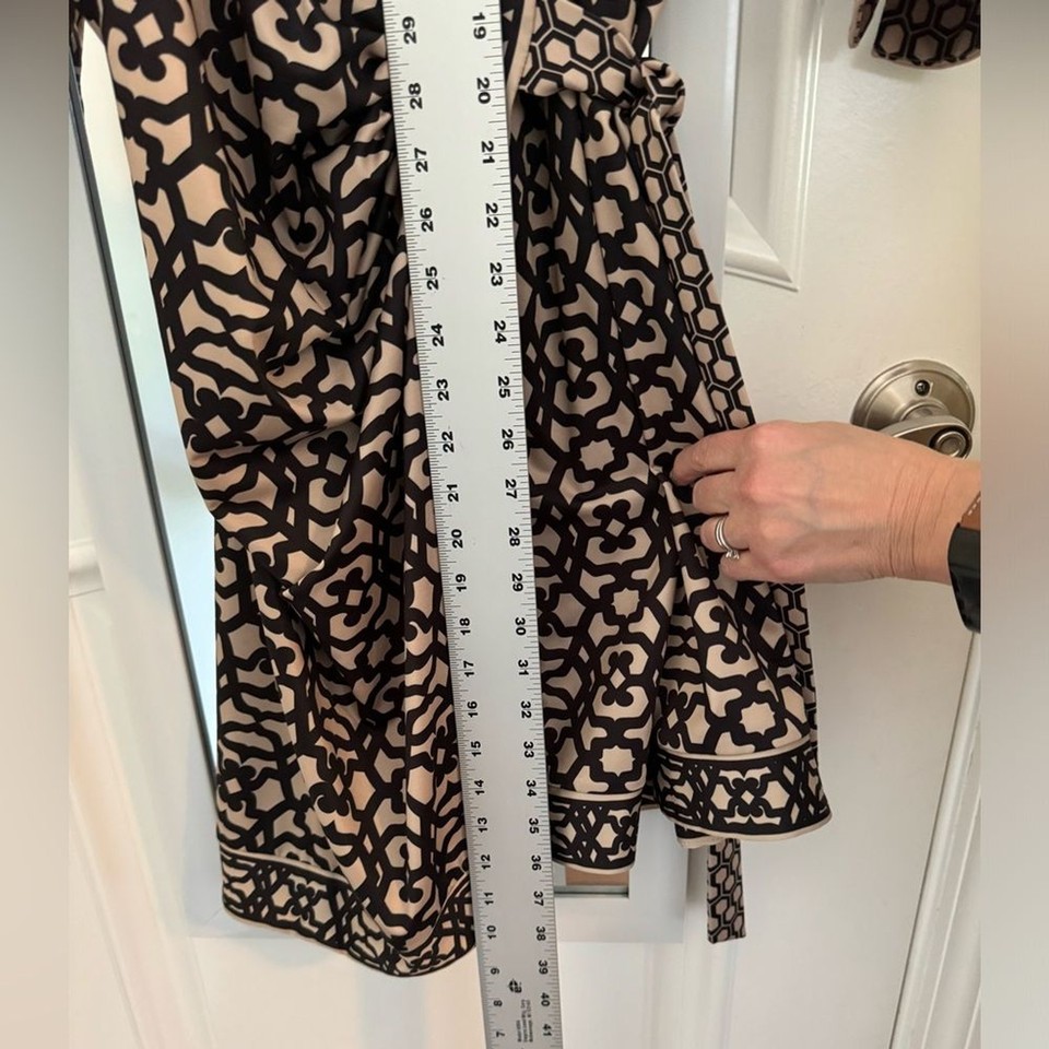 Gretchen Scott Jersey Wrap It Up Dress Rio Gio Women’s Size XL 3/4