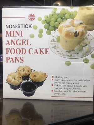 Designer Bakeware Non-Stick --- MINI Angel Food Cake Pans