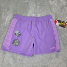 The North Face Girl's Purple Class V Water Short Shorts Size X-Large NWT