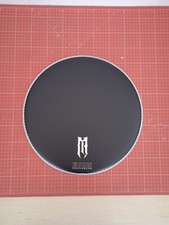 Evans Custom Drumheads with logo 36cm