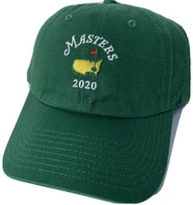 2020 MASTERS GREEN COTTON SLOUCH HAT AUGUSTA NATIONAL GOLF NEW
