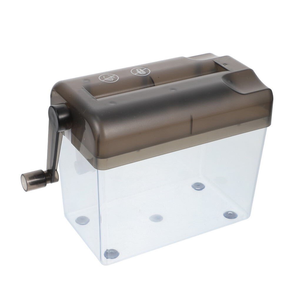 Manual Shredder Paper Hand Shredder Hand Crank Paper Document Shredder-image