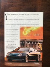 1992 vintage original print ad Mazda MX-3 GS Sport Coupe