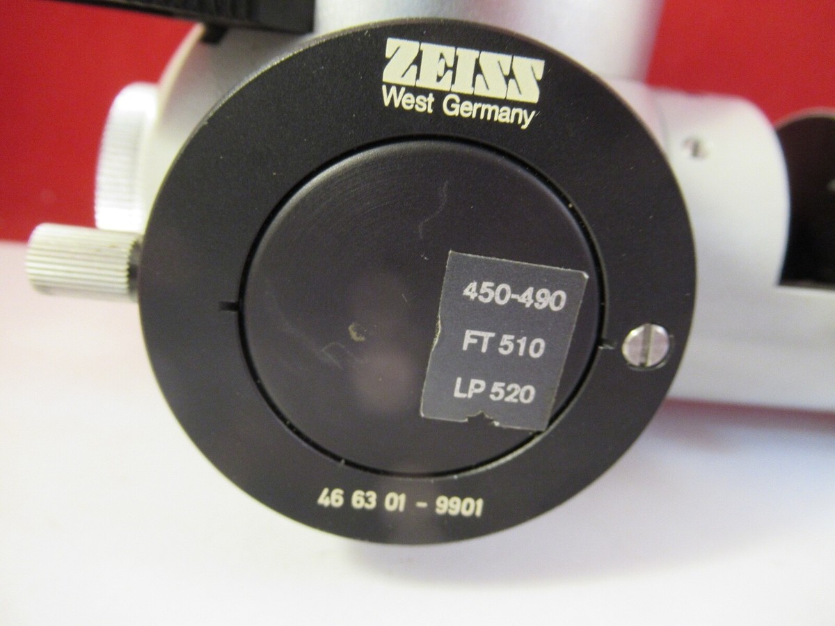 ZEISS GERMANY 466301 VERTICAL ILLUMINATOR OPTICS MICROSCOPE PART