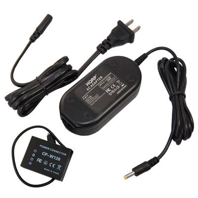 HQRP AC Adapter & DC Coupler for Fujifilm FinePix HS30EXR HS33EXR HS50EXR