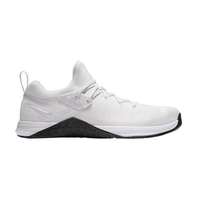 Size 13-Men s Nike Metcon Flyknit 3 ''Platinum Tint'' White Black AQ8022-100 NEW