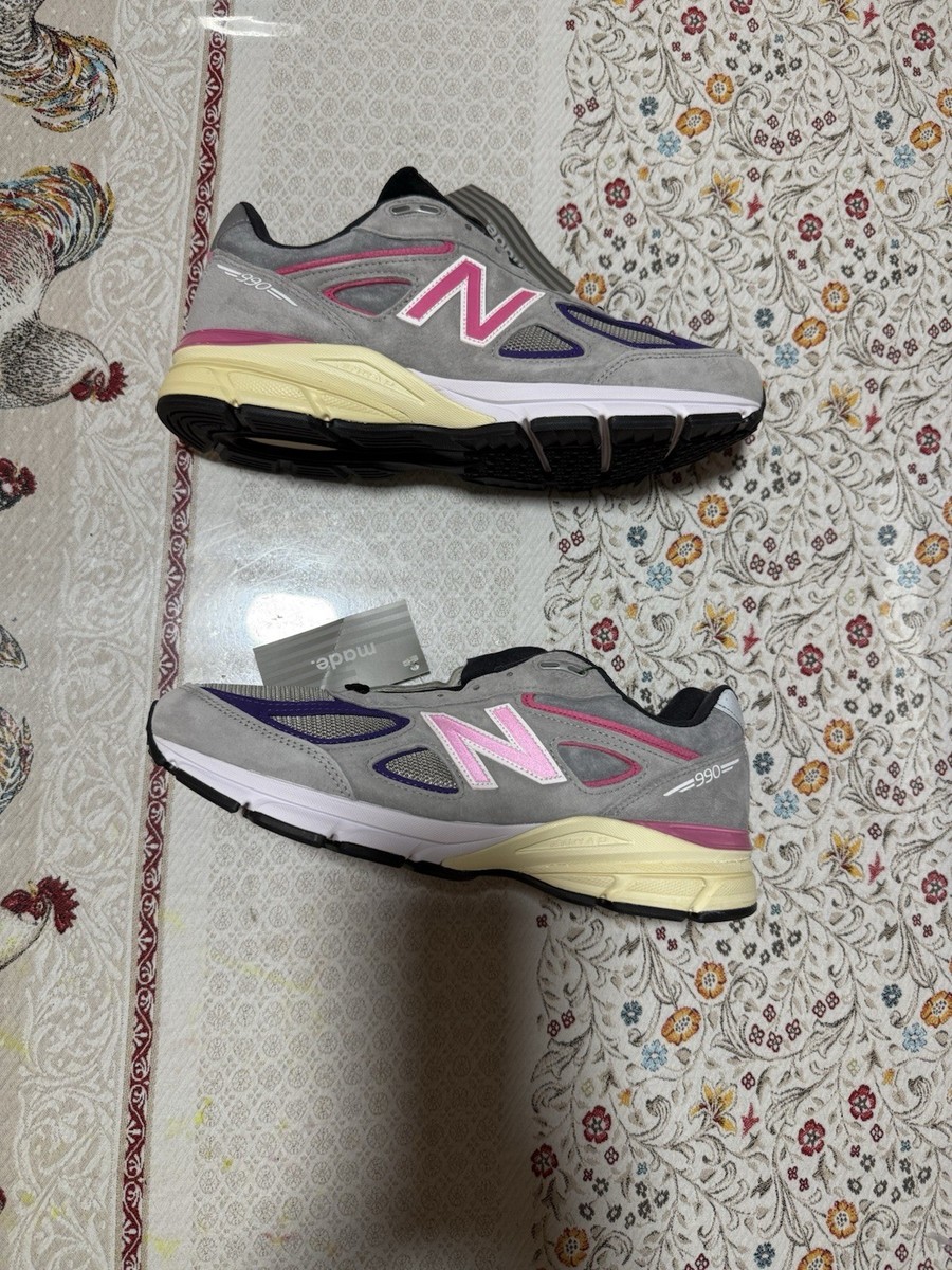 KITH X NEW BALANCE UNITED ARROWS & SONS 990V4 MADE IN USA Grey