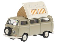 Vw T2A Campingbus Beige Klappdach Offen Modellauto 2670800 Schuco 1:87