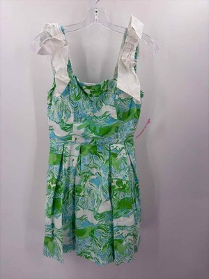 Pre-Owned Lilly Pulitzer White Size 00 Sleeveless Romper