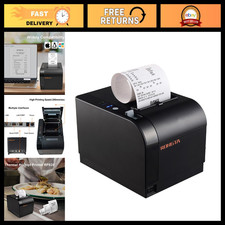 80mm Thermal POS Receipt Printer - Fast, Reliable, Compact, USB  Serial Interfa